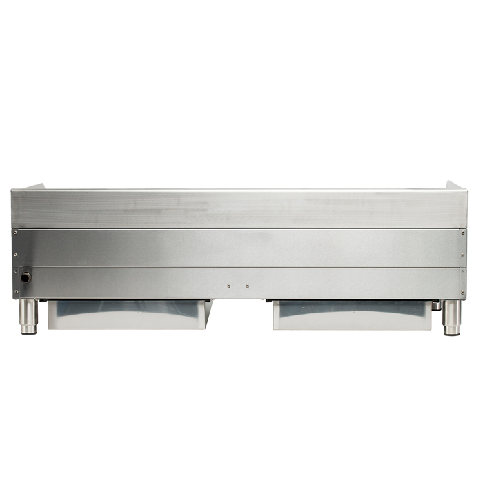 Globe GCB48G-CR Gas Countertop Cast Iron Radiant 48" Charbroiler