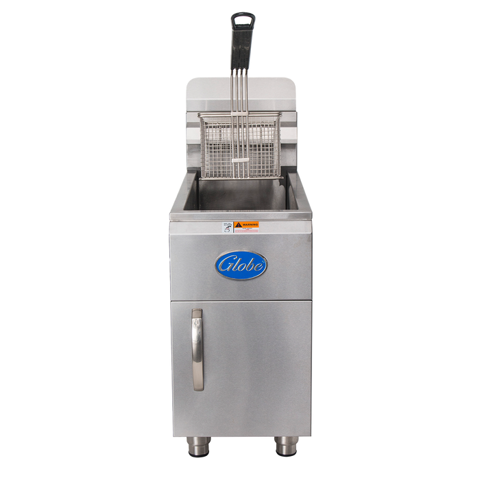 Globe GF15PG 15lb Propane Gas Countertop Fryer
