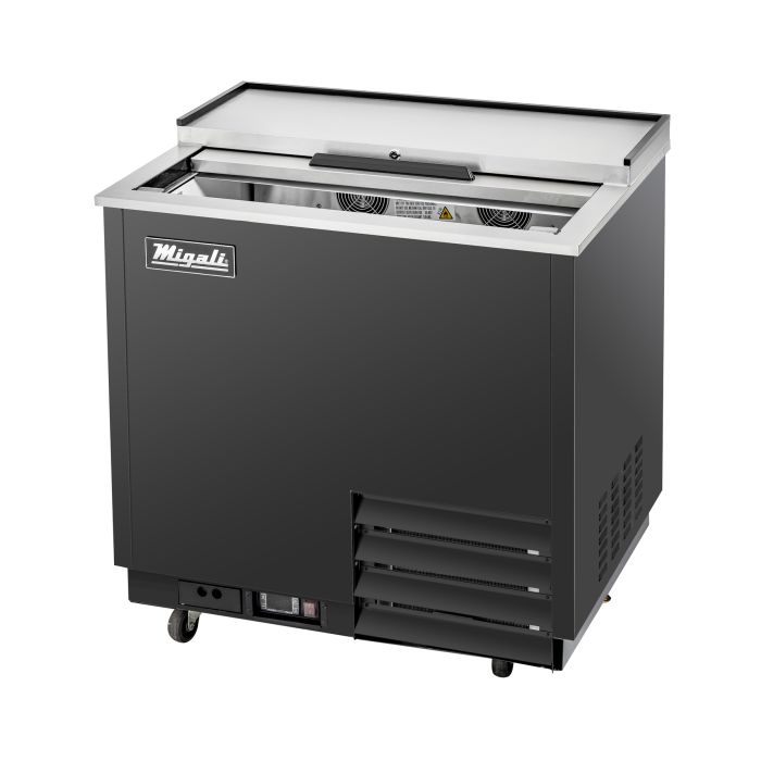 Migali C-GF36-HC 36" Glass Froster Freezer – 8.5 Cu. Ft.