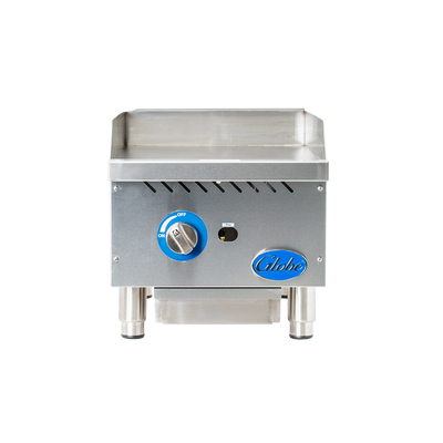 Globe GG15G 15" Gas Countertop Griddle with Manual Control