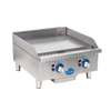 Globe GG24TG 24" Gas Countertop Griddles with Thermostatic Control
