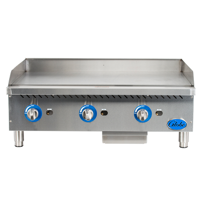 Globe GG36G 36" Gas Countertop Griddles with Manual Control