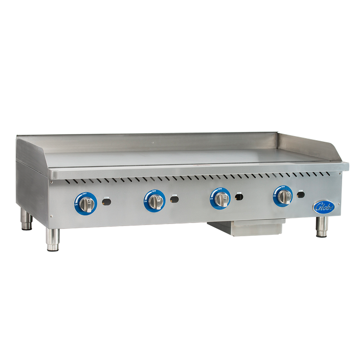 Globe GG48G 48" Gas Countertop Griddles with Manual Control