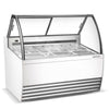 Marchia GIC-10 56" 10-Pan Gelato Ice Cream Display Freezer