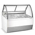 Marchia GIC-10 10-pan curved glass gelato display freezer