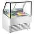 Marchia GIC-7-ST 7-pan flat glass gelato display freezer