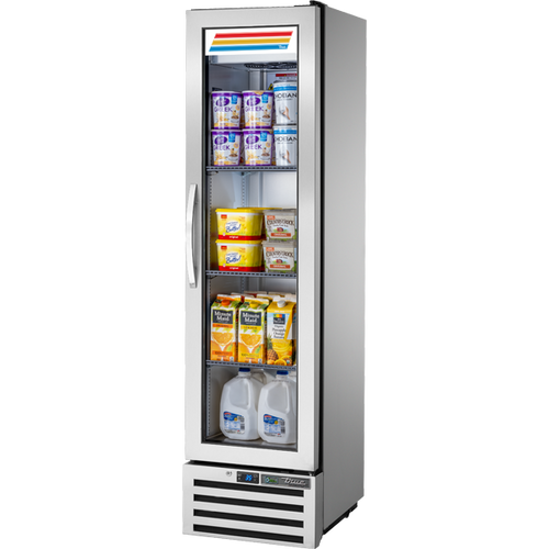 True T-11G-HC~FGD01 Reach-In Glass Swing Door Refrigerator