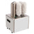 Prepline GP-5B Commercial 5-Brush Electric Glass Polisher - 120V