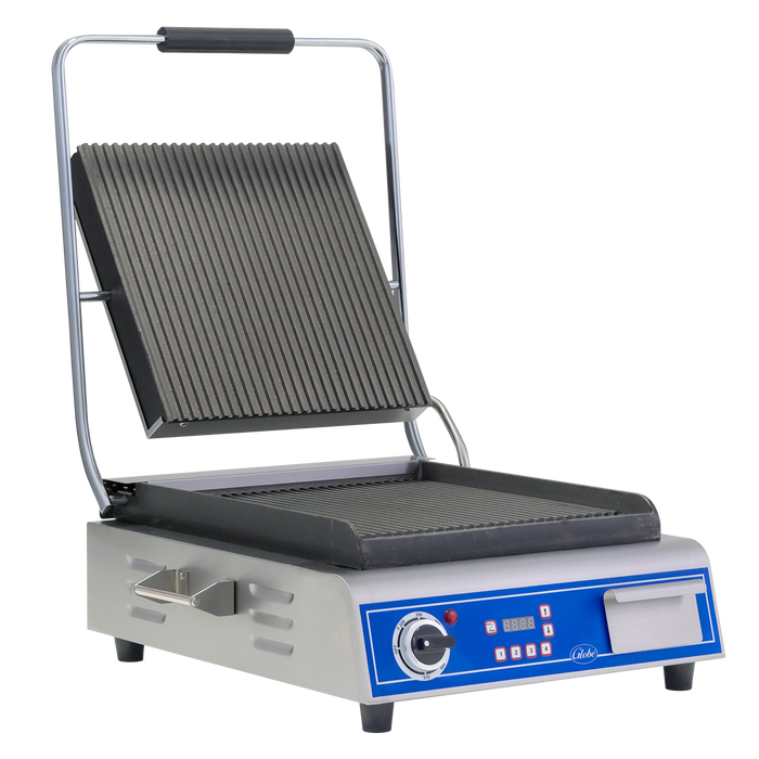 Globe GPG14D Deluxe 14" Grooved Plate Electric Sandwich Grills