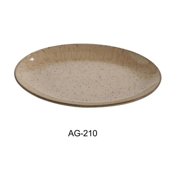 Yanco AG-210 Agate Coupe Platter , China,Pack of 24 (2Dz)