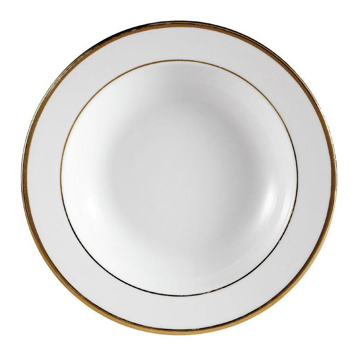 CAC Chinaware Golden Royal Soup Plate 10oz 9"