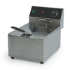 Global Solutions 10 lb Countertop Deep Fryer – GS1610 | Stainless Steel, 120V, 1800W