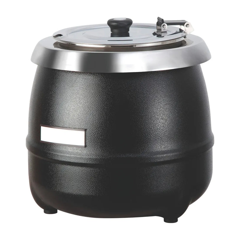 Global Solutions 10.5qt Black Soup Kettle – GS1650