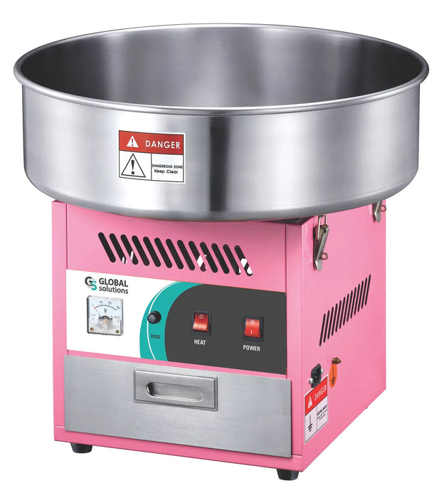 GS1730 Cotton Candy Machine – 20", 1080W | 120 Cones/Hour, Stainless Steel Bowl