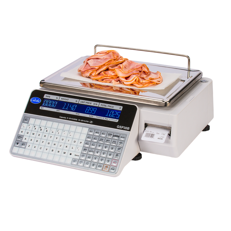 Globe GSP30B Label Printing Scale