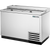 True TD-50-18-S-HC Solid Slide Lid Stainless Steel Deep Well Horizontal Bottle Cooler with Hydrocarbon Refrigerant