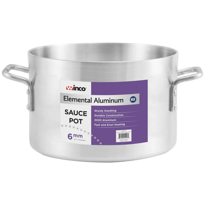 ASHP SERIES- 6.0mm Extra Heavyweight, Aluminum Sauce Pots by Winco