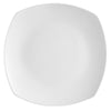 CAC Chinaware Hampton Round In Square Plate 10"