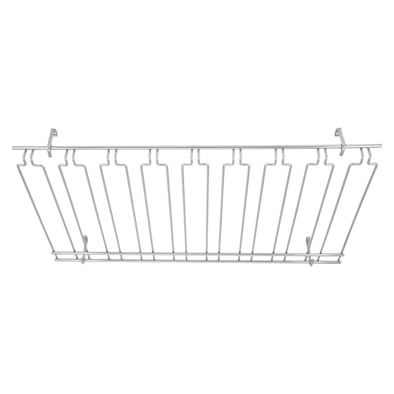 Winco GHC Overhead Glass Rack Chrome-Plated Multi-Channel