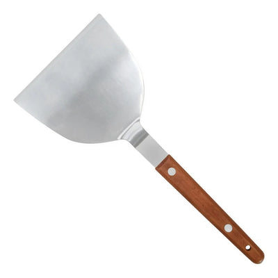 Winco TN Series Stainless Steel Turners & Spatulas with Wooden Handles