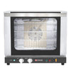 Cookline HCVE-32-240 23-Inch Half-Size Countertop Convection Oven with Steam Injection - 208/240V