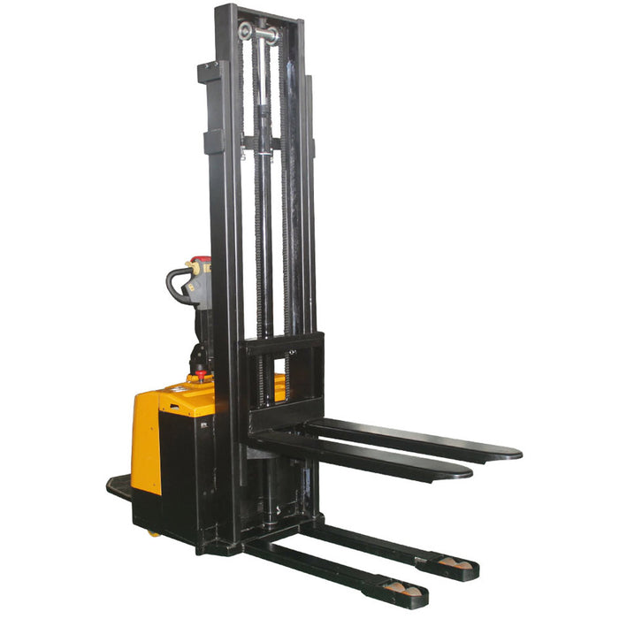 HiLo HILO-ES Electric Forklift Stacker – 3,300 lb. Capacity, 98" Lift