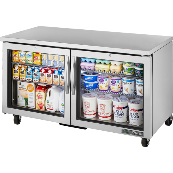 True TUC-60G-HC~FGD01 Glass Door Refrigerator with Hydrocarbon Refrigerant~Framed Glass Door Version 01