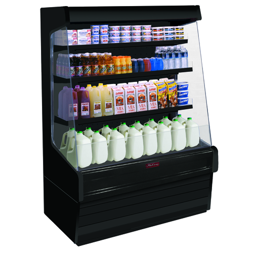 Howard McCray SC-OD30E-5-SL-B Commercial Open Display Merchandiser, 63"