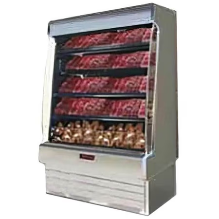 Howard McCray 51″ Open Refrigerated Merchandiser with LED Lighting – SC-OM35E-4S-LED