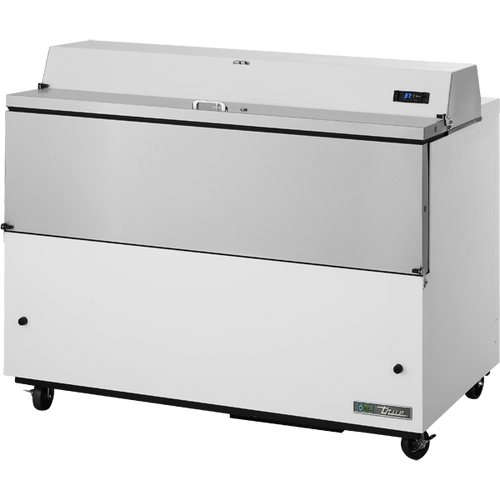True TMC-49-HC White and Stainless Steel Exterior/Clear Aluminum Interior with Hydrocarbon Refrigerant
