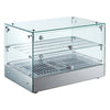 Marchia HSA50 22" Straight Glass Countertop Heated Display Case – 1.8 Cu. Ft.