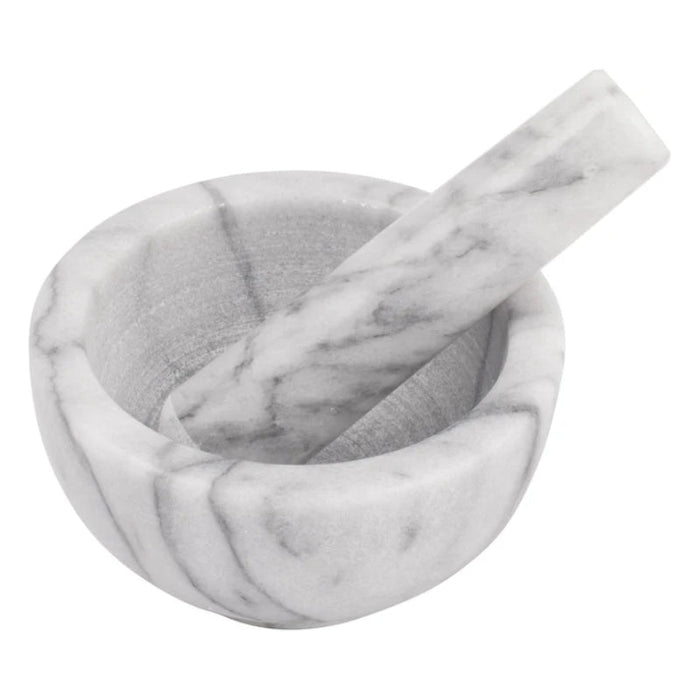 Winco MPS-42W Mortar and Pestle Set, Marble (Price/Set)