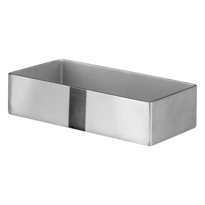 Winco DDSG-101S Rectangular Sugar Packet Holder, 3-3/16"L x 2-1/2"W, Stainless Steel (Price/Piece)