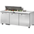 True TSSU-72-12-HC~SPEC3 Solid Door Sandwich/Salad Unit with Hydrocarbon Refrigerant~Spec Package 3