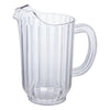 Winco WPC-48 48oz PC Water Pitcher, Clear (Price/Piece)