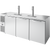 True TDR84-PTSZ1-L-S-SSS-SSS-1 Pass-Thru Single Zone Refrigerator with Left Side Refrigeration System. Stainless Exterior and Solid Swing Doors