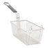 Adcraft Commercial Nickel-Plated Fry Basket with Color-Coded Handle