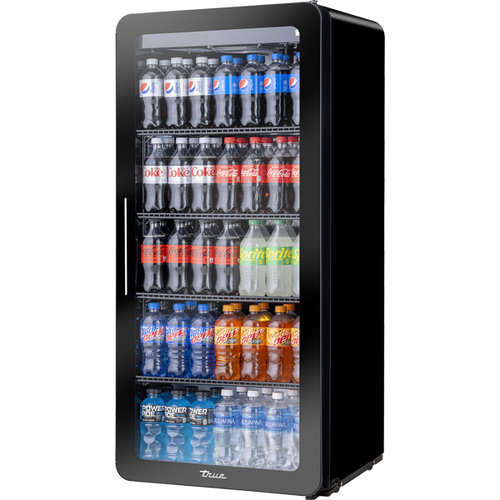 True CVM-11-HC~EGC01 Swing Door Curved Edge Refrigerator