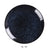 Yanco BL-107 Blue Star China Coupe Shape Round Plate (3 DZ)