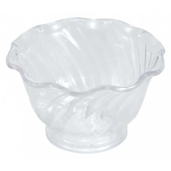 Winco ICC-5C Ice Cream Dish, 5oz, Clear (Price/Dozen)