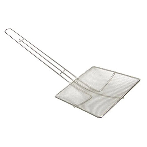 Adcraft SQS-7 6 3/4-Inch Square Fine-Mesh Skimmer