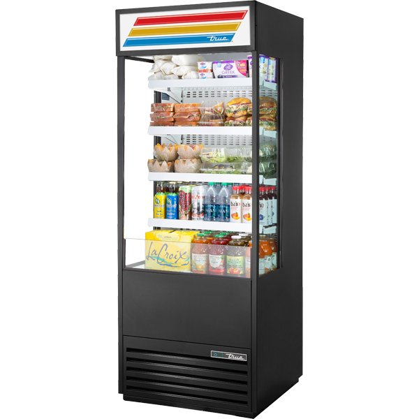 True TOAM-30GS-HC~TSL01 Glass Sided Refrigerator with Hydrocarbon Refrigerant~True Standard Look Version 01