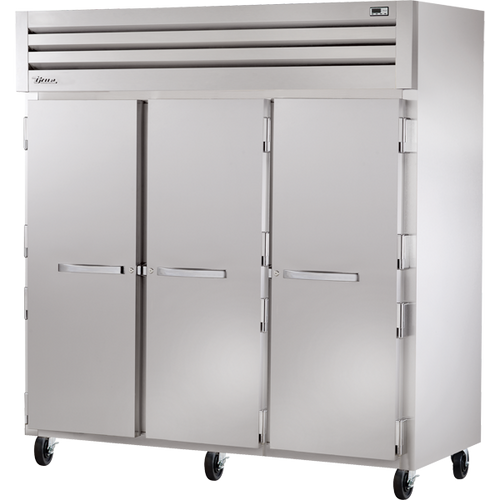 True STG3R-3S-HC Reach-In Solid Swing Door Refrigerator