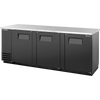 True TBB-4PT-HC Solid Swing Door Pass-Thru Back Bar Cooler with Hydrocarbon Refrigerant