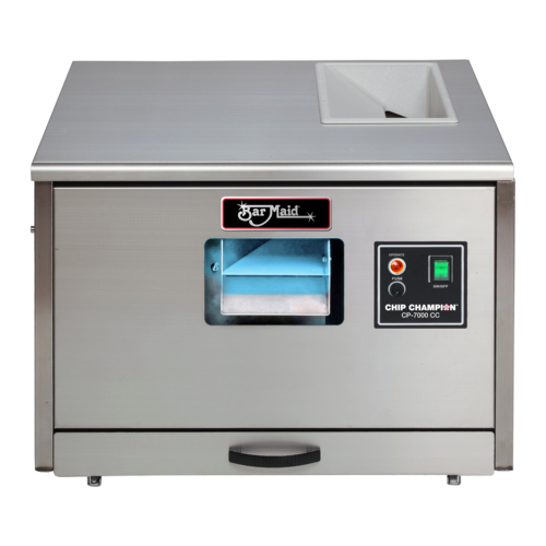 Bar Maid CP-7000-CC High Output Chip Champion – front view of commercial chip cleaner