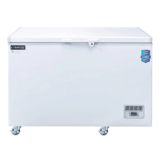 Dukers BD/BG-420 Commercial Chest Freezer in White