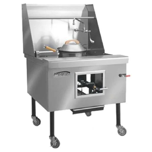 Imperial ICRA-1 Wok Gas Range 36" with Built-In Drain System