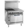 Imperial IHR-3HT-3-C Spec Series Heavy Duty Gas Range 36"W with Convection Oven