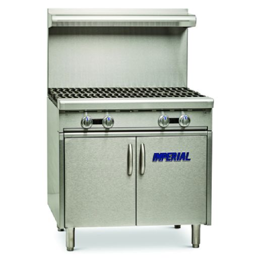 Imperial IHR-4-XB Spec Series Heavy Duty Gas Range 36"W