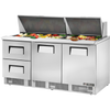 True TFP-72-30M-D-2-HC Door and Drawered Food Prep Unit